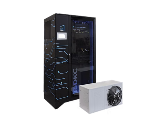 Redundant Air Conditioner with External Condensing Unit