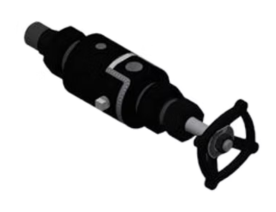 Jerguson Series 90 Safety Ballcheck Steam Jacketed Gage Valves